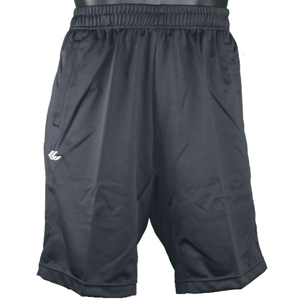 【SALE対象品30%引】ハーフパンツ ブラック 軽量素材 吸水吸汗 速乾 消臭デオクイックネーム
