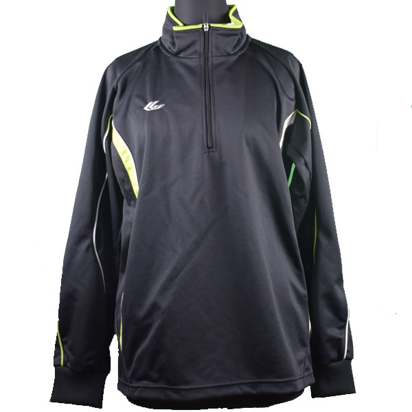 【SALE対象品60％引】長袖トレーニングシャツ　ブラック　体操服　長袖　スポーツ　トレーニング用