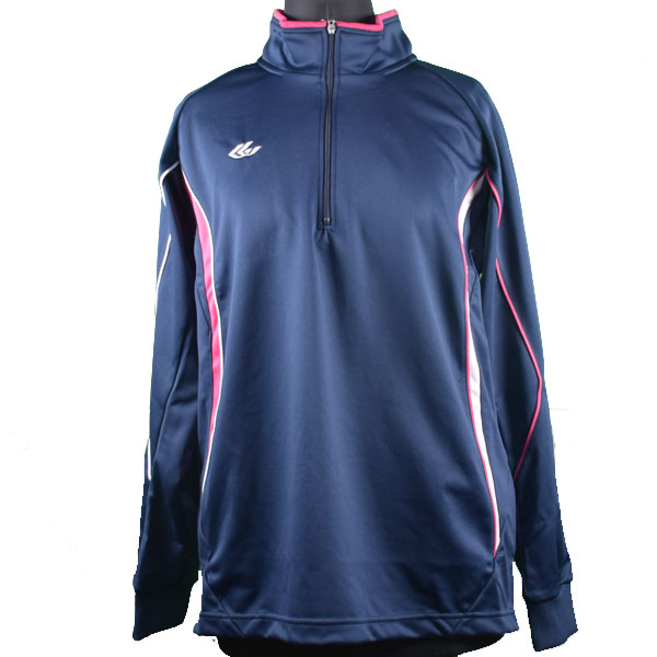 【SALE対象品60％引】長袖トレーニングシャツ　ネイビー　体操服　長袖　スポーツ　トレーニング用